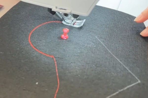 cirkel kit julehjerte 4 sy hjertet med cirkel kittet